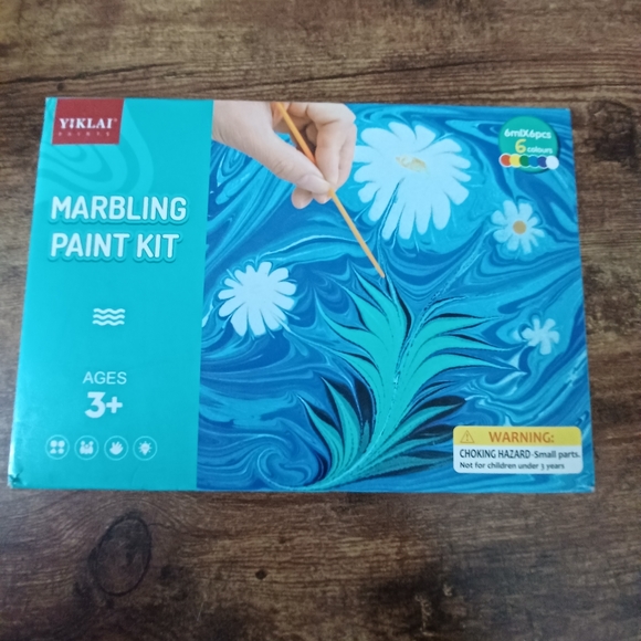 Yiklai marbling paint kit - Picture 1 of 3